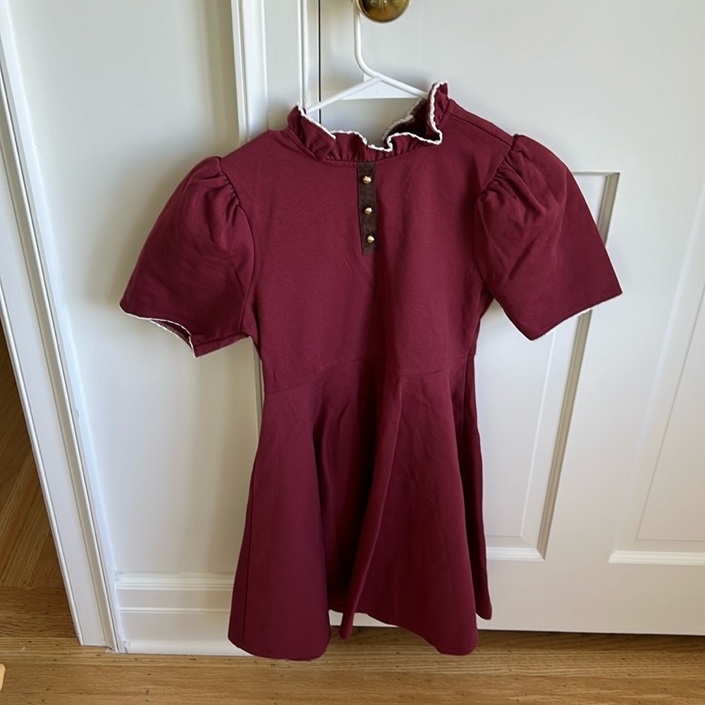 Janie & Jack Holiday red dress girls size 12